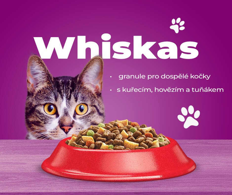 Granule pro kočky Whiskas